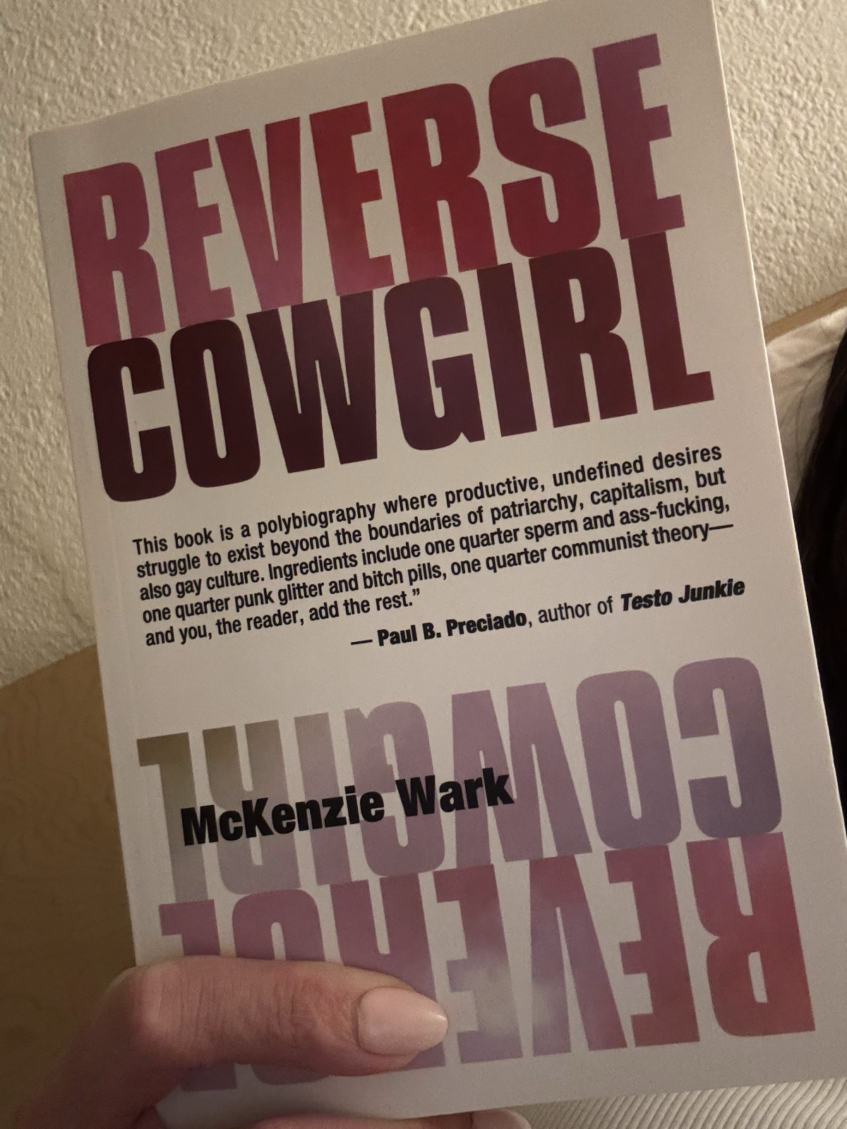 Cover of Reverse Cowgirl by McKenzie Wark