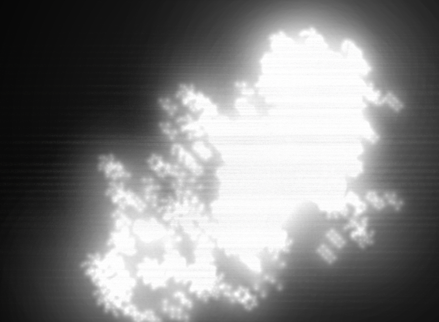 A third codescapes visualization showing glowing constellations of light on a dark background.