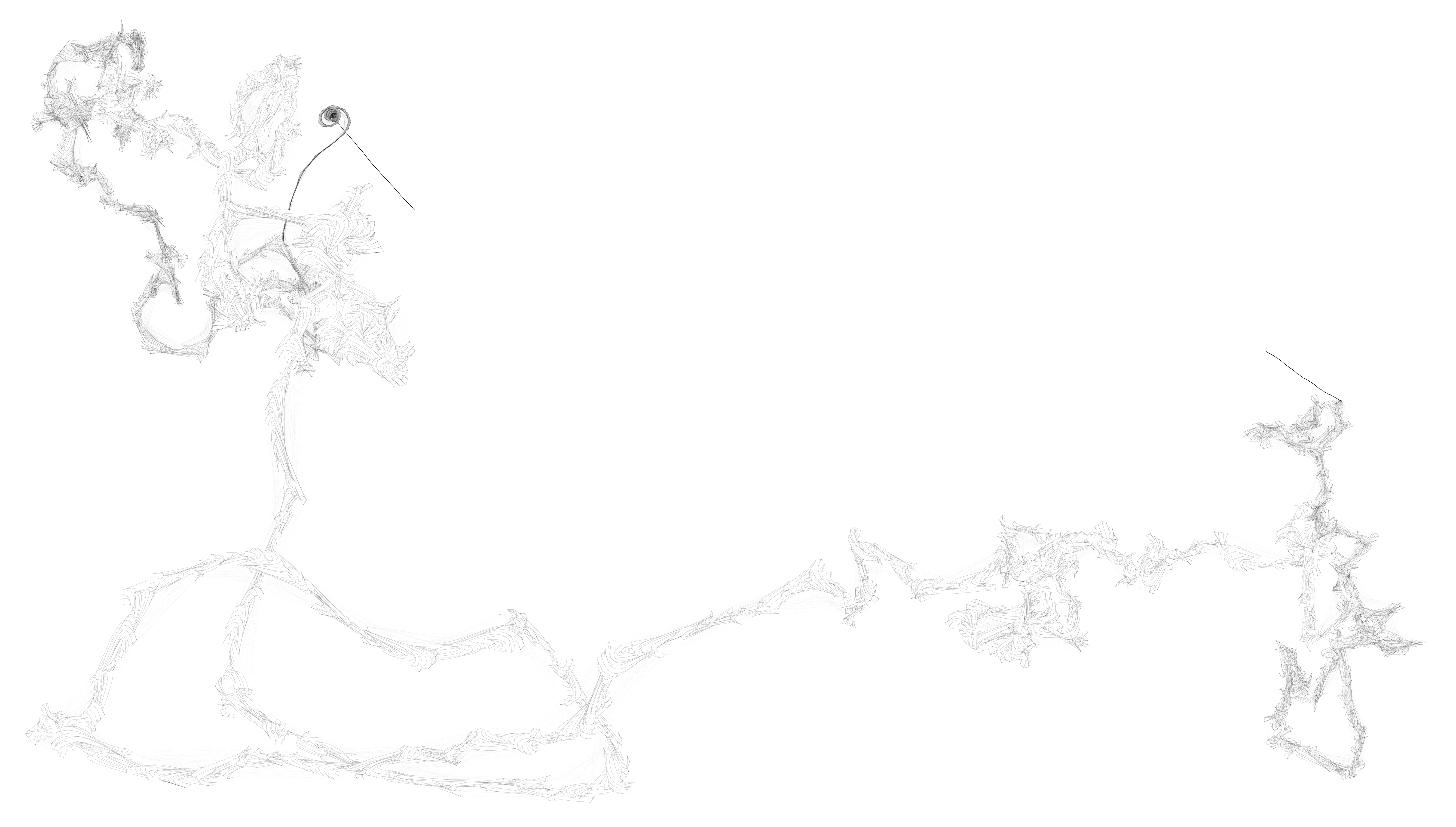 The everydatum visualization for Tuesday, February 10th 2009.